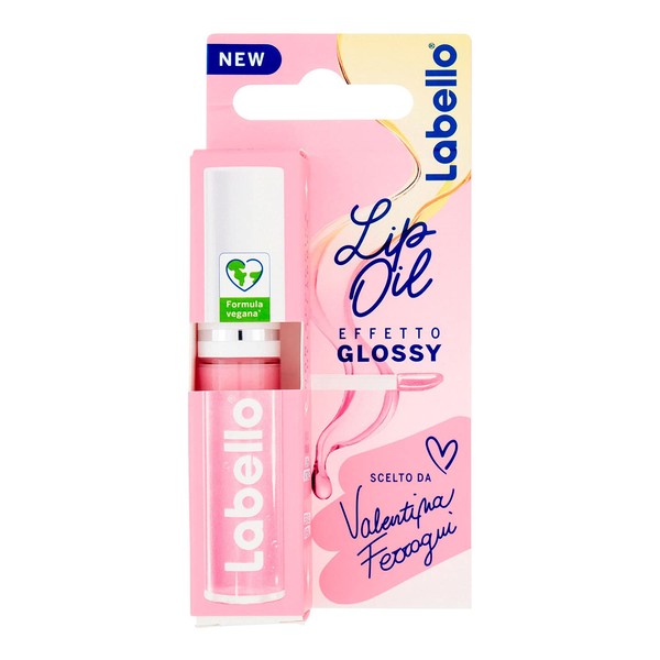 Labello Lip Oil Glossy Lip Effect Candy Pink 5.5 ml