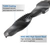 QUARKZMAN Combination Drill Tap, Metric M8 x 1.25 Thread 1/4