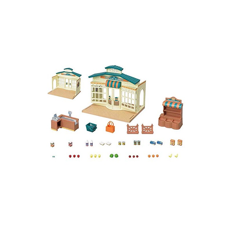 Sylxi|#Sylvanian Families 8 Grocery Market Collectable - All, 30