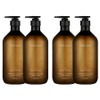 Hetras Hotel Therapy Body Wash Hotel Wood, 1.013L, 4 pieces / 헤트라스 호텔 테라피 바디워시 호텔우드, 1.013L, 4개