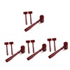 12 Pcs Judge Hammer Wooden Hammer Toy Wooden Hammer Prop