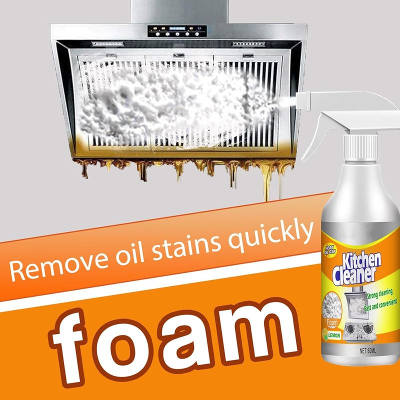 Cohbskj Cohbskj Kitchen Foam Cleaner, Kitchen Cleaner Foam Spray, Sciasi
