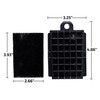 OVENTE Motor Foam Replacement Filter for Electric Vacuum Cleaner ST1600,