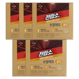 CJ Well Care Jeonlipso Saw Palmetto Gold 1000mg x 60 capsules (5) / 전립소 쏘팔메토 골드 1000mg x 60캡슐 5개