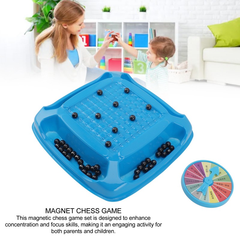 Magnetic Chess Strategy Game Multiplayer Magnet Board Game Table Top