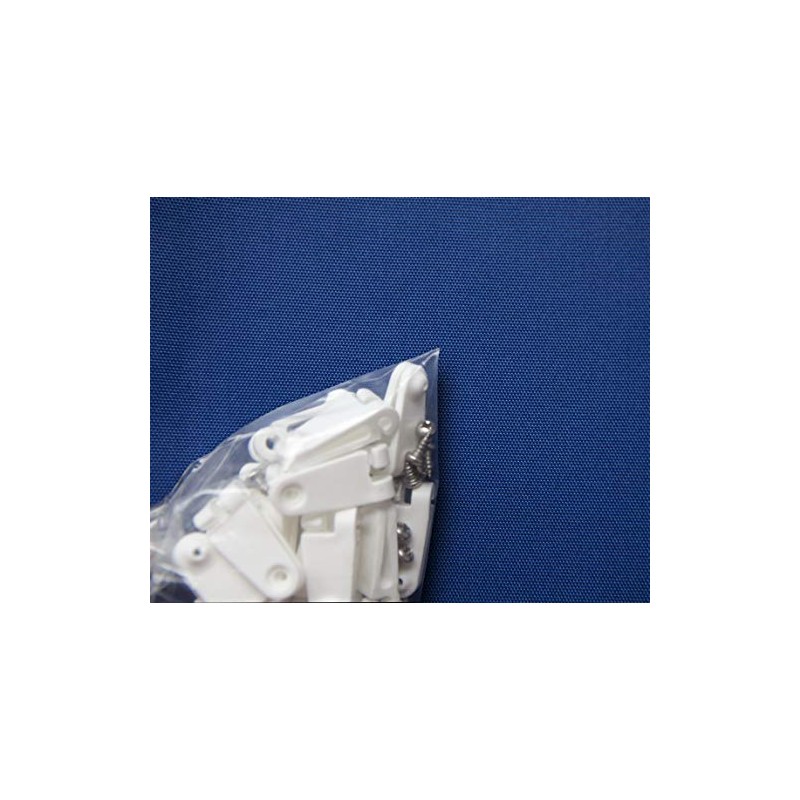 Windhager rope-pull sun sail, uni-blue, 270 x 140 cm