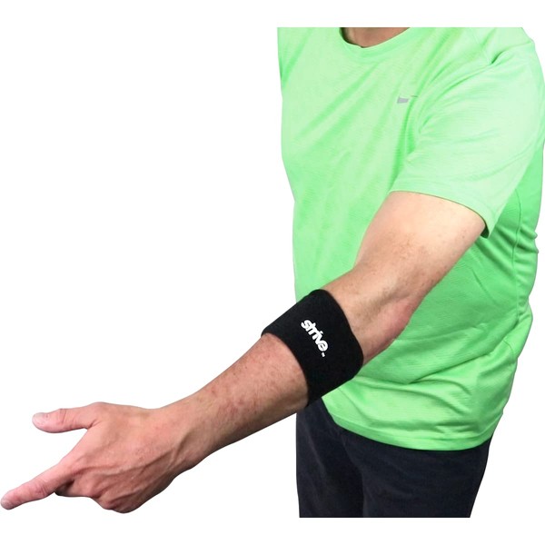 Strive Tennis Elbow Support Strap and Brace, Joint Pain Relief and Muscle Recovery for Sports and More, For Men or Women, Made in the USA
