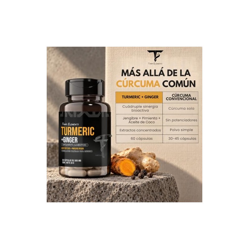Suplemento Alimenticio Para Hombre - Tawr Elements 60 Capsulas -