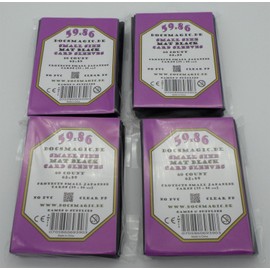 docsmagic.de Double Mat Card Sleeves Standard – Black Blue Green Red White Yellow Mint Pink Purple Orange Light PKM MTG