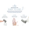 Suds2go Water Bottle Wash Refillable Caps 2-Pack, Portable Hand Washing
