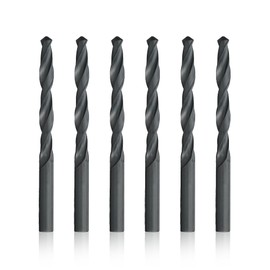 Drill America 10.75mm High Speed Steel Drill Bit (Pack of 6), DWDMM Series