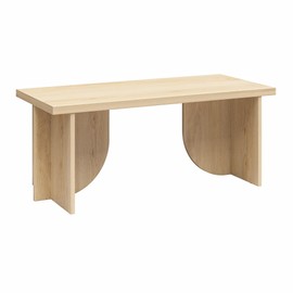 Novogratz Voler Coffee Table, Light Oak