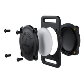 SÄKER IP68 Waterproof The Safest AirTag Dog Collar Holder, Dustproof, Ultra-Durable, Fits Up to 1.5" Collars | Will Not Damage Your Collar | Perfect Way to GPS Track Your Dog | Designed in Montreal