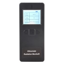 LCD Portable Digital Ultraviolet Radiation Detector UV UVI Meter Tester with Temperature Display