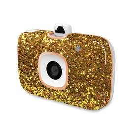 MightySkins Skin Compatible with HP Sprocket 2-in-1 Photo Printer - Gold Dazzle | Protective, Durable, and Unique Vinyl Decal wrap Cover | Easy to Apply, Remove, and Change Styles | Made in The USA