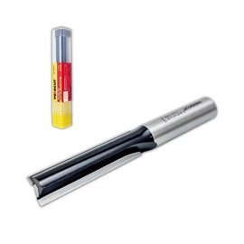 YOKOCUT Straight Two Flute Router Cutter Bit, 1/2 Inch Shank, 12.7mm Cut Diameter & 51mm Cut Length, Tungsten Carbide Tipped Router Bit (Straight Two Flutes 12.7MM DIA - 50MM CUT - 1/2 SHANK)