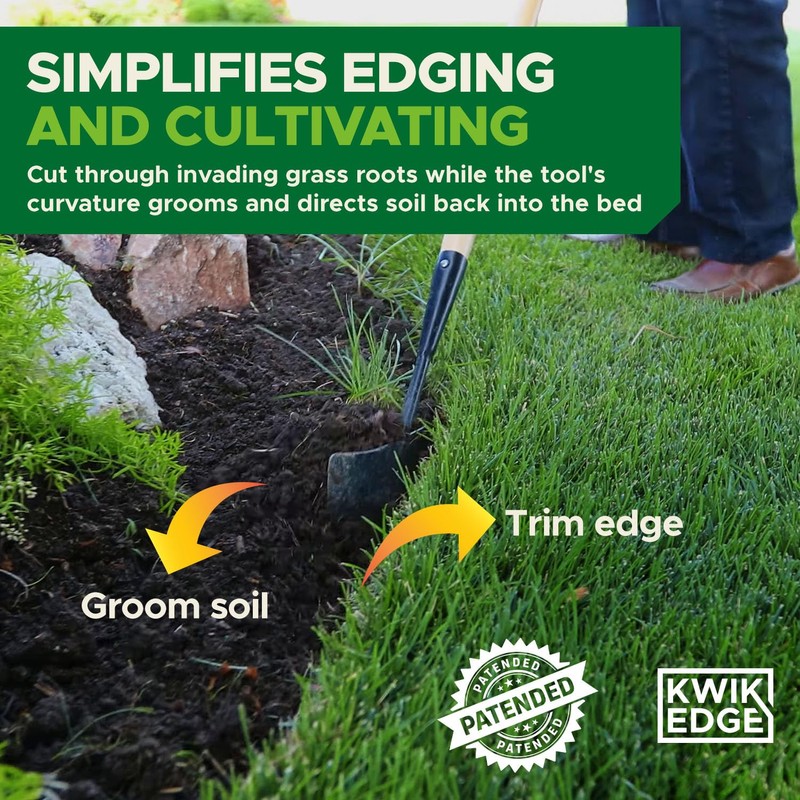 Lawn Edger for Landscaping - Manual Edgers, Edging Shovel for