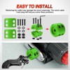 Nilight Winch Stopper for ATV UTV Truck SUV Winch Cable