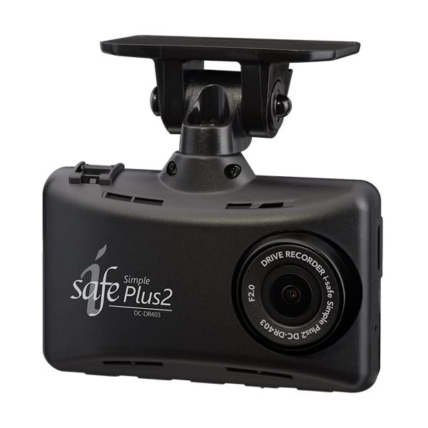 Comtec 996861-0230 DC-DR403 i-safe simple Plus2 Dash Camera, Made in