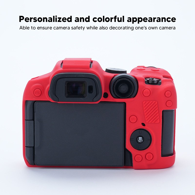 Soft Silicone Camera Case Anti Slip Silicone Protectiive Cover for