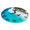 14 Inch Large Outdoor Clock Waterproof, Beach Coastal Nautical Indoor