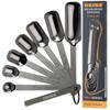 Deiss PRO Heavy Duty Stainless Steel Measuring Spoons for Cooking