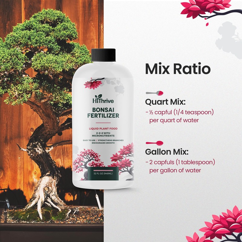 32oz Bonsai Fertilizer Liquid - Makes 192 Gallons of Bonsai