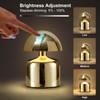 Modern Cordless Mushroom Small Table Lamp Touch LED Lamp, 3-Way