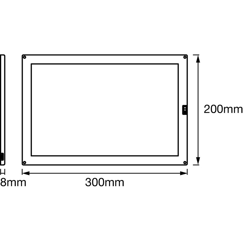 LEDVANCE LED Under-Unit Light, Light for Indoor Use, Warm White,