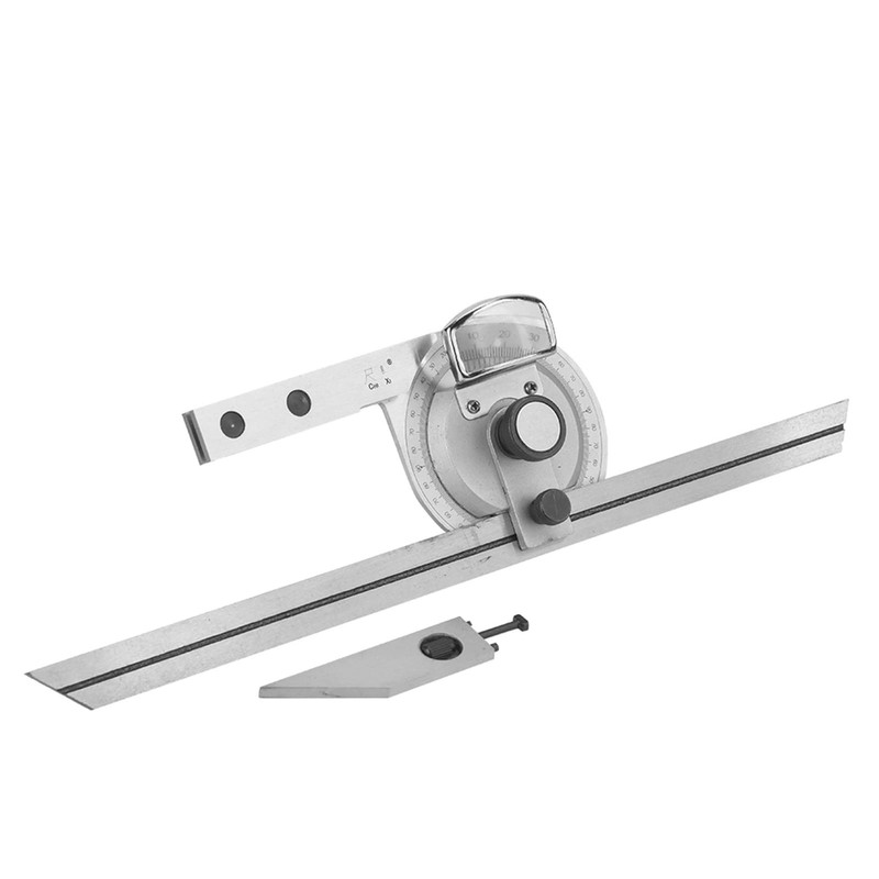 Universal Bevel Protractor Angle Finder 0-360 Degree with Magnifier for