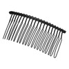 VOCOSTE Anti-Slip Hairside Comb Axserie Metal Black Hair Side Comb