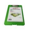 Janrax A4 Green Clipboard Box File - Storage Filing Case