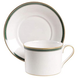 Spode Tuscana Flat Cup & Saucer Set