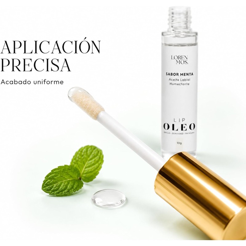 LIP OLEO Menta 10 g – Aceite Labial Transparente con