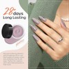 Modelones Kit Piezas Polvo Inmersión Uñas Colores Otoño Naranja Marrón