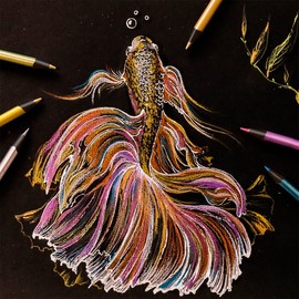 Lapices De Colores Metalicos Kores X12pzas