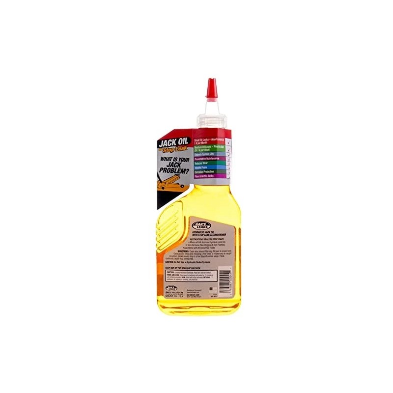Bar's Leaks Jack Oil with Stop Leak - 12.5 oz