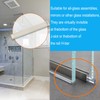 1/8" x 1/4" x 2" Clear Setting Blocks - Plastic