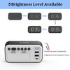 Digital Alarm Clock with USB Port for Charging Adjustable Brightness