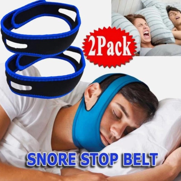 Unbranded Sleep Apnea Support Solution 2 PCS Anti Snore Chin