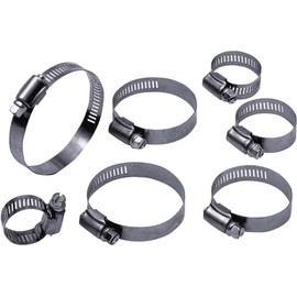GRIP Zinc-Plated Hose Clamps Assortment - 34-Pc. Set