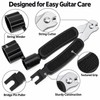 3-in-1 Guitar String Winder Tool for Restringing – Peg Winder,