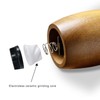 Wooden Salt And Pepper Grinder Set – Refillable Manual Mills