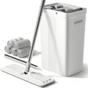 JOYMOOP Mop and Bucket with Wringer Set, White Flat Squeeze