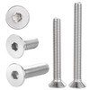 5/16-18 x 1-1/2" Countersunk Bolts Flat Head Screws, A2-70 Stainless
