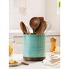 MIKIGEY Utensil Holder, 360° Rotating Extra Large Ceramic Kitchen Utensil