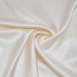 Oeko-TEX® Certified Silk Pillowcase for 100% Silk Pillow 22 Momme Certified Hair and Skin Benefits Anti Aging, Anti Dust Mite (Beige, 40 x 40 cm)