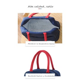 Lunch Bag Bolsa de Almuerzo FFlion Bolsa Térmica Almuerzo Refrigeración AislamientoBolsa (gris（gray))