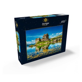 Eilean Donan Castle On A Warm Summer Day - Dornie, Scotland - Premium 1000 Piece Jigsaw Puzzle for Adults