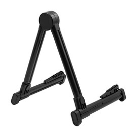 Alnicov Guitar Stand Floor Folding Bass Guitar Stand Adjustable Pitch Triangle Bracket for Folk Guitar Classical Guitar Electric Guitar Ukulele Bass